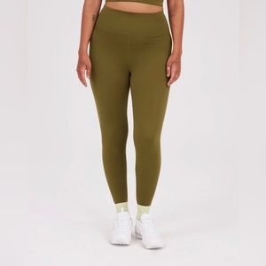 Girlfriend Collective Float Seamless High Rise Leggings Fern XS